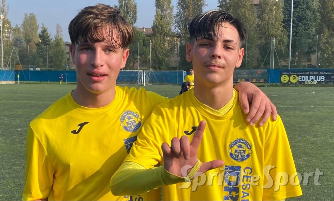 Gianluca Orini e Nicholas Santamaria Sosso &bull; IDROSTAR U16