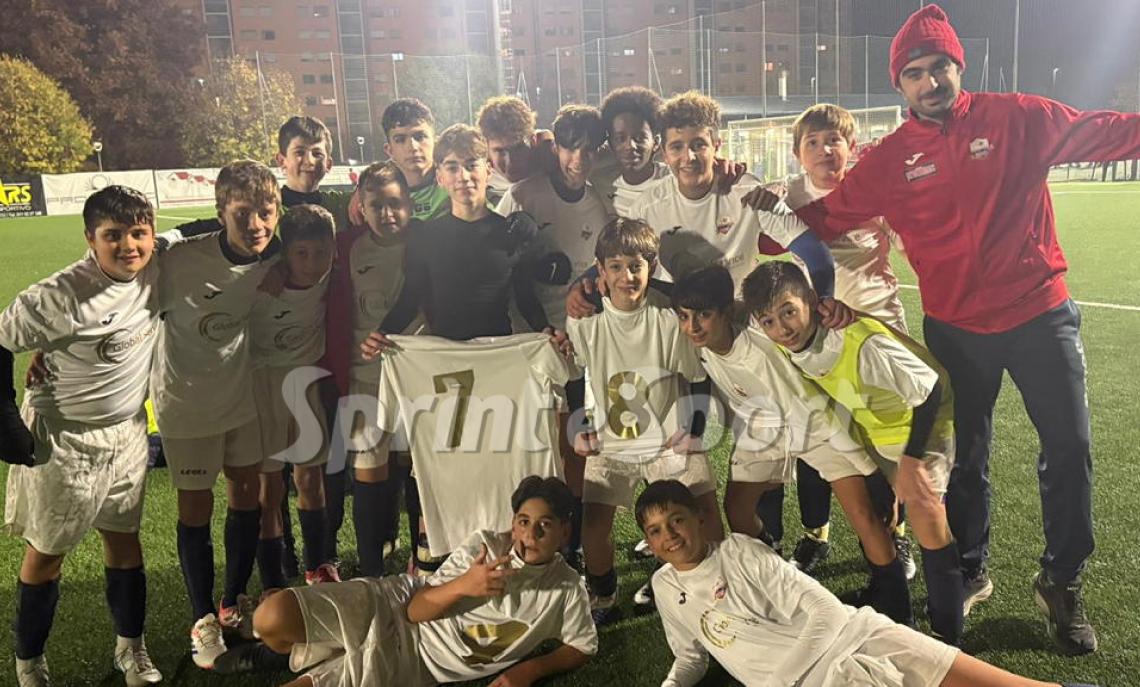 Under 14 Provinciali Pinerolo, Onnisport-Tetti Rivalta 4-3: La squadra festeggia l'incredibile vittoria