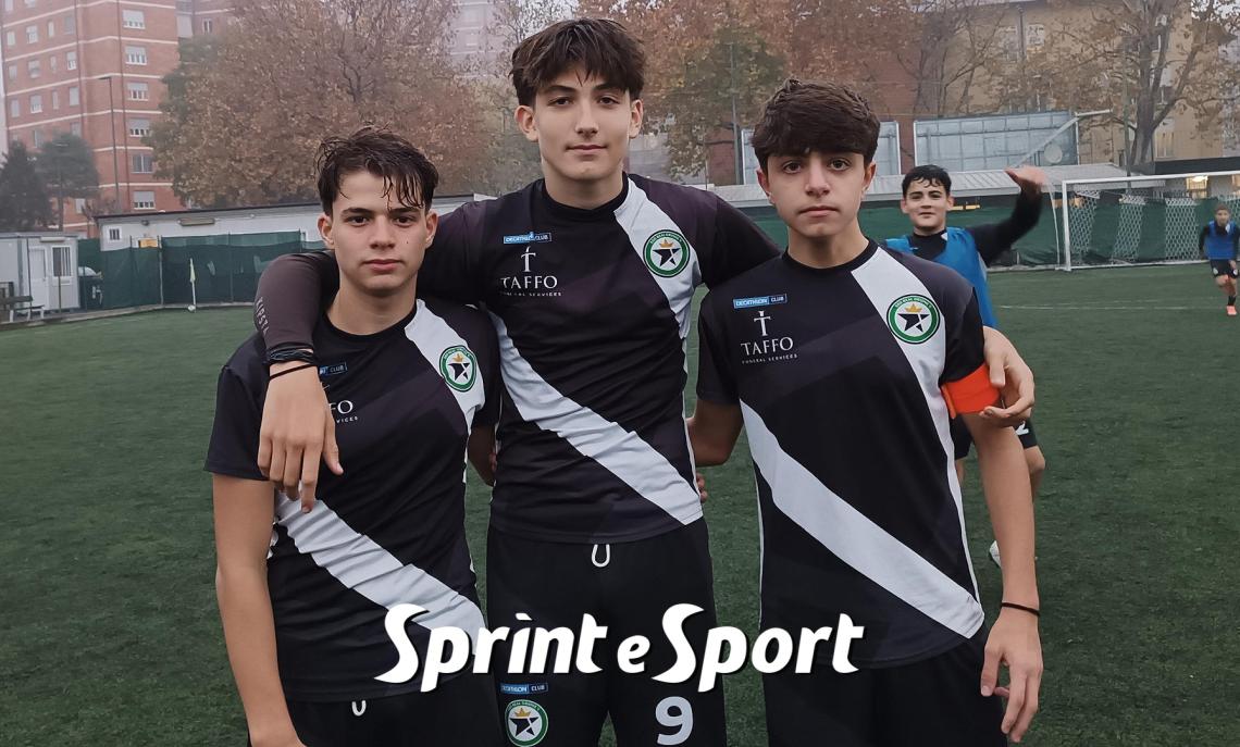 Provinciali Under 15 Torino &bull; Real Orione - Sant'Ignazio &bull; Leocata Samuel, De Sanctis Mirko e Aracri Emanuele - (Piccolo Domenico sullo sfondo)