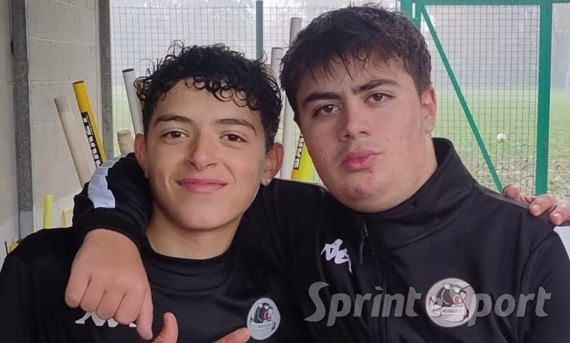 Oialid Dagdague e Andrea Calabrese &bull; MEDIGLIESE UNDER 16