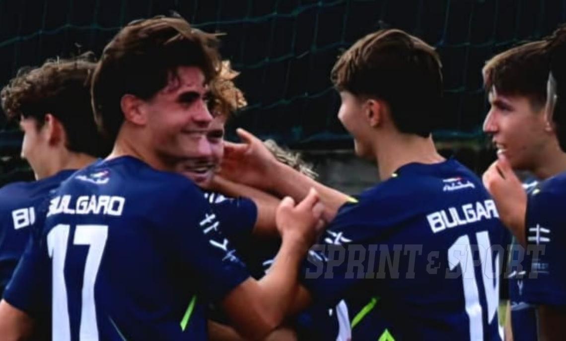 L'esultanza congiunta del Bulgaro