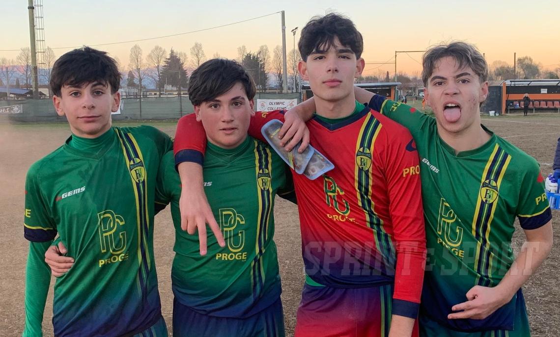 Andrea Minaudo, Simone Miola, Davide Meloni e Kevin Iota i migliori in campo di Olympic Collegno-Beiborg 0-1 Torino Under 15