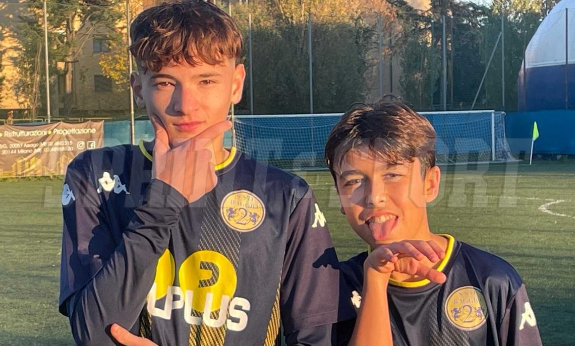 Andrea Galasso e Stefano Madaffari; BAGGIO UNDER 14
