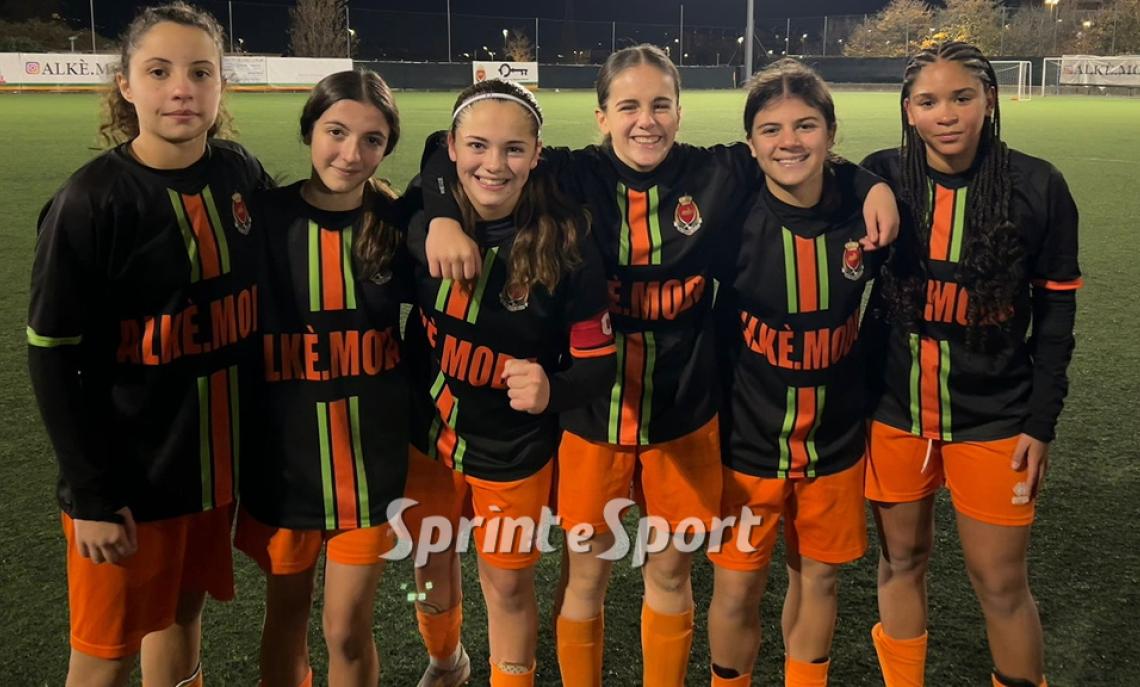 REGIONALI PIEMONTE UNDER 17 FEMMINILE: Venaria - Aurora 10-0, in foto Aurora Mastellaro, Gaia Vaccaro, Dalia Urzica, Sarah Arini, Chiara Lisci e Giorgia Silvi