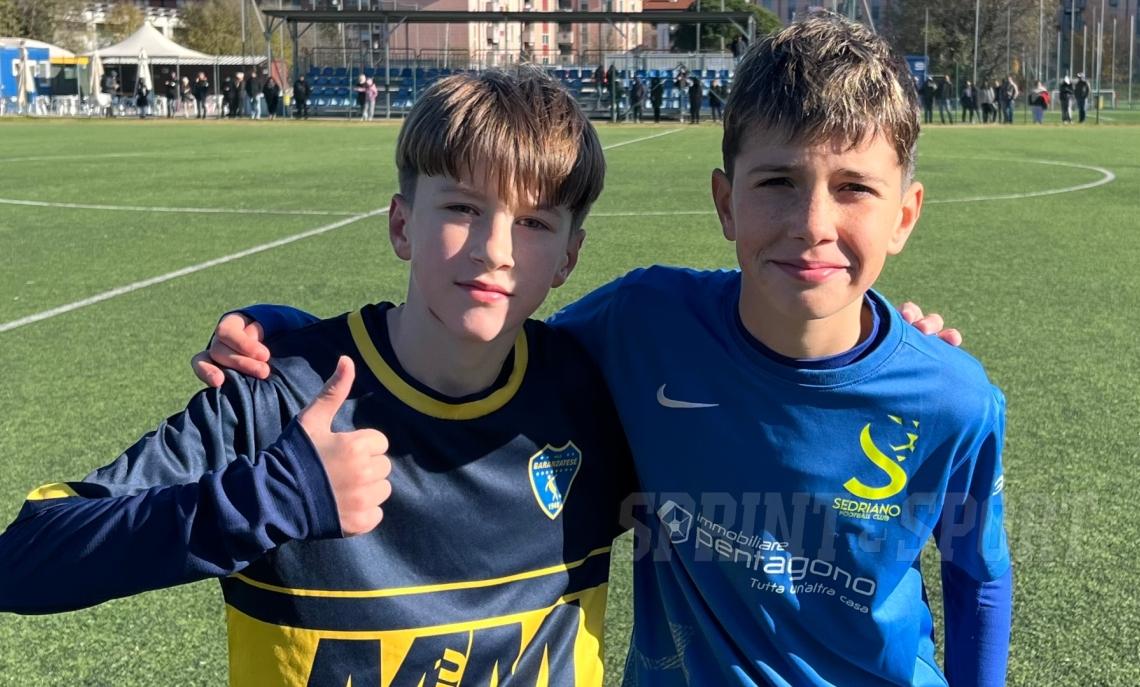 SEDRIANO-BARANZATESE • Tommaso Minasi e Lucas Teslari sono i protagonisti della partita con un gol a testa e tante occasioni.