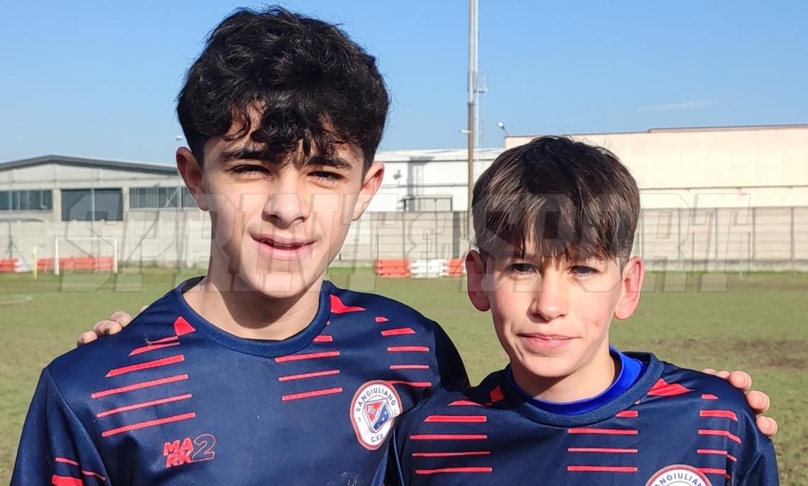 Maxim Chitoroaga e Michael Lippolis • Sangiuliano CVS Under 15