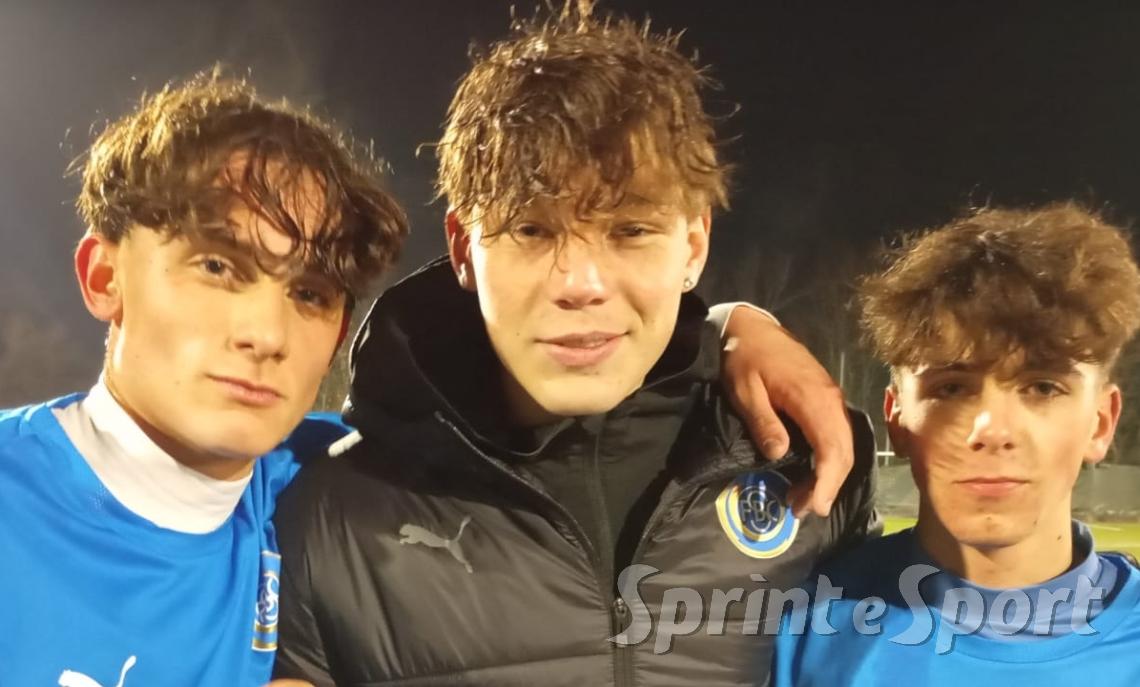 Marco Songia, Mattia Bini e Ethan Mugoni, mattatori del Seregno