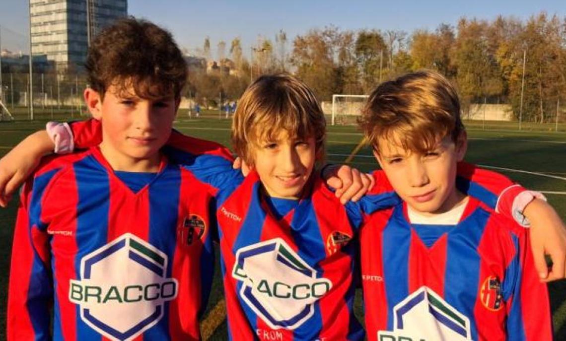 Nicholas Bertuletti, Mattia Bossi e Federico France Reda; ENOTRIA PULCINI