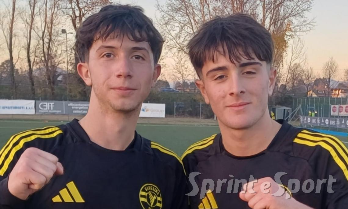 UNDER 19 NAZIONALE VARESINA • Lorenzo Tonella e  Marco Ghirardelli