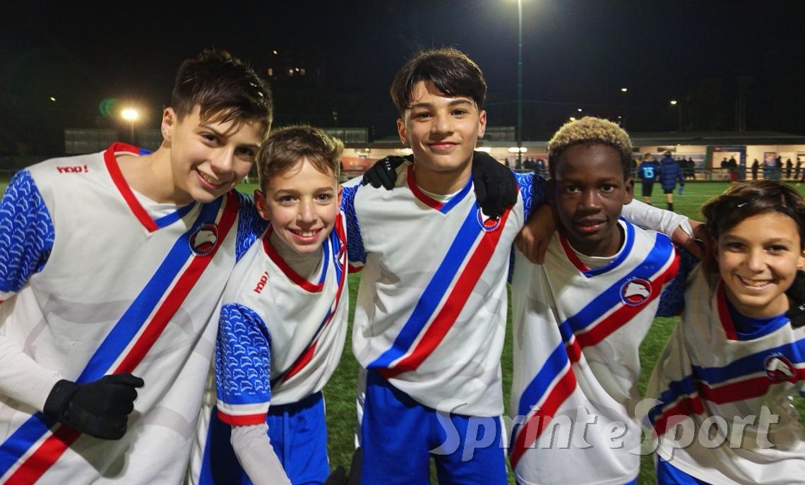 ESORDIENTI ALDINI • Andrea Abate, Andrea Guidotto, Thiago Sabatino, Mouhamed Lo e Tommaso Noè