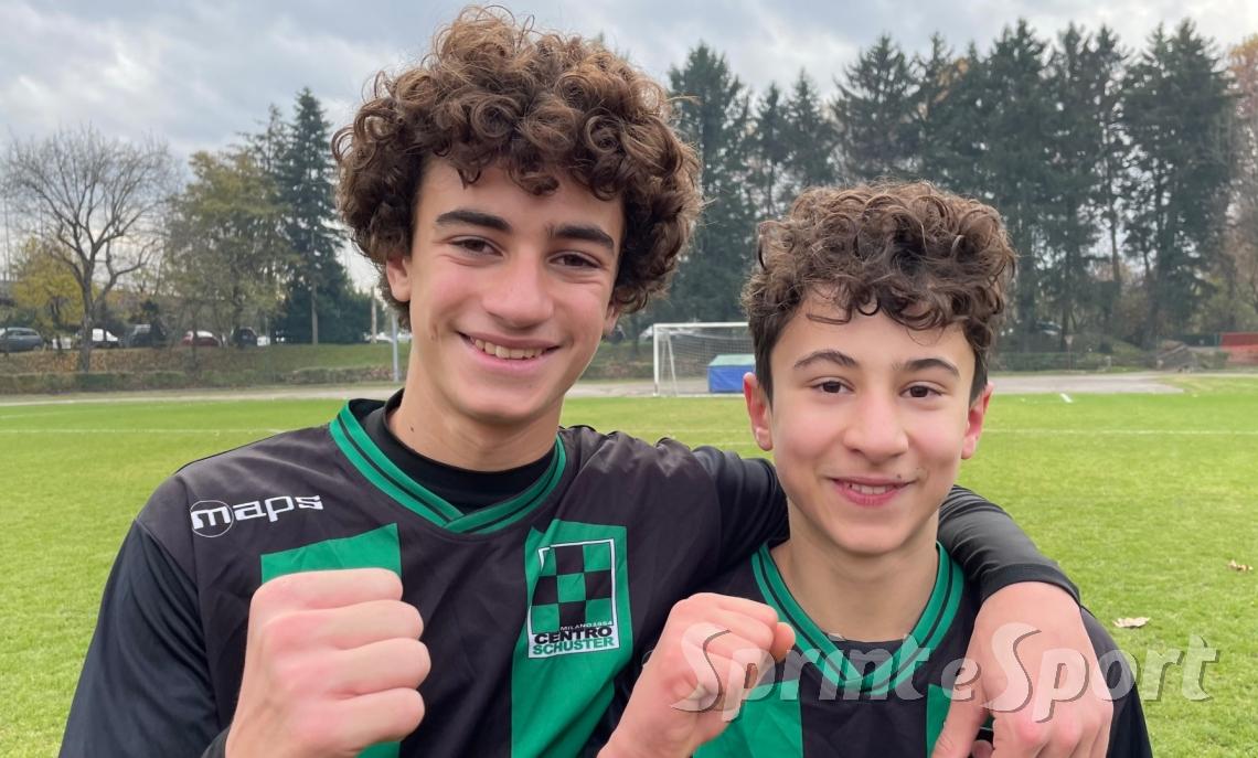 SCHUSTER UNDER 14 • Govetto e Rossi, protagonisti nella vittoria contro il Codogno