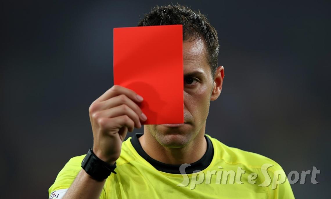 Espulso un giocatore prima che inizi la partita: rosso diretto durante il riscaldamento