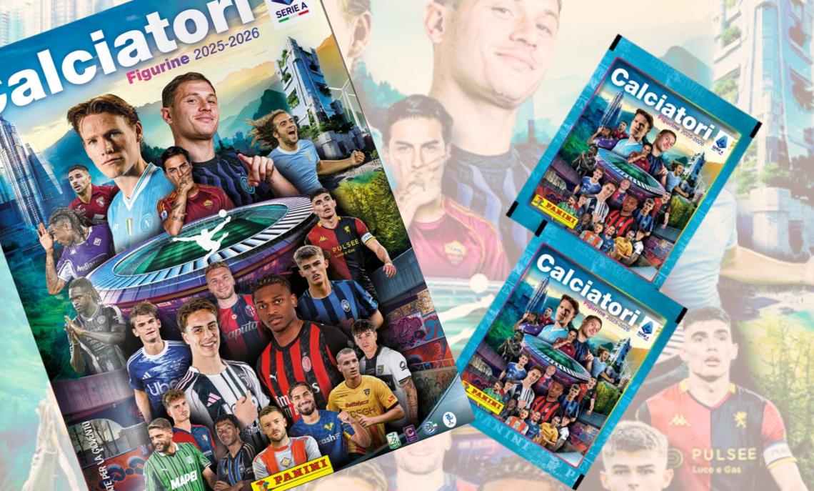 Superpoteri, algoritmi e tradizione: il nuovo “Calciatori” Panini porta l’AI in Serie A