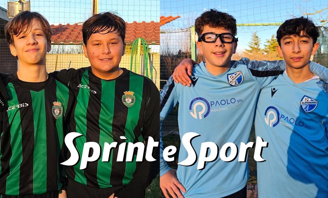 Under 14 Provinciali Torino, Girone A: Caselette-Next Gen Alpignano 2-2, i 4 marcatori Alex Cici Cioroaba, Simone Caliandro, Mark Alejandro Gjeka e Emanuele Rovere