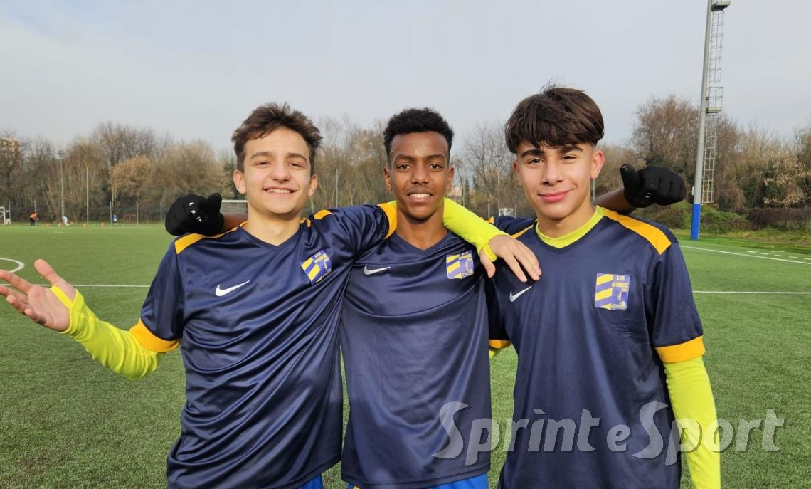 Gabriele Siciliano, Mikyas Negash e Marco Protti • AFFORESE UNDER 15