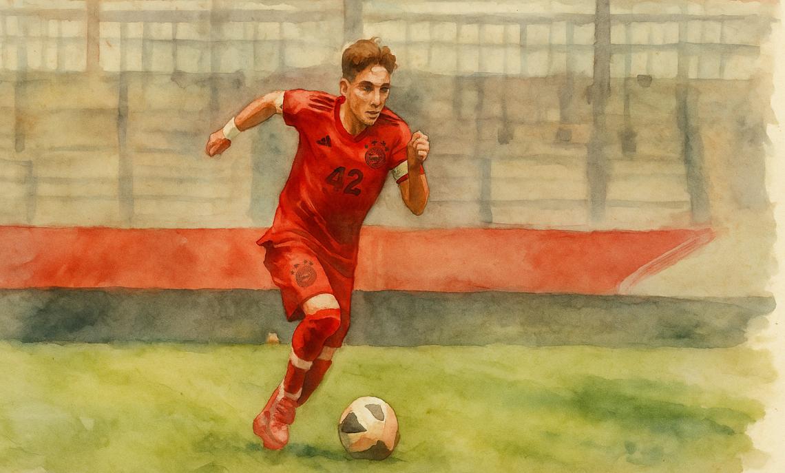 A soli 17 anni segna in Champions League alla prima da titolare, è tedesco, è del Bayern: il suo nome è Lennart Karl