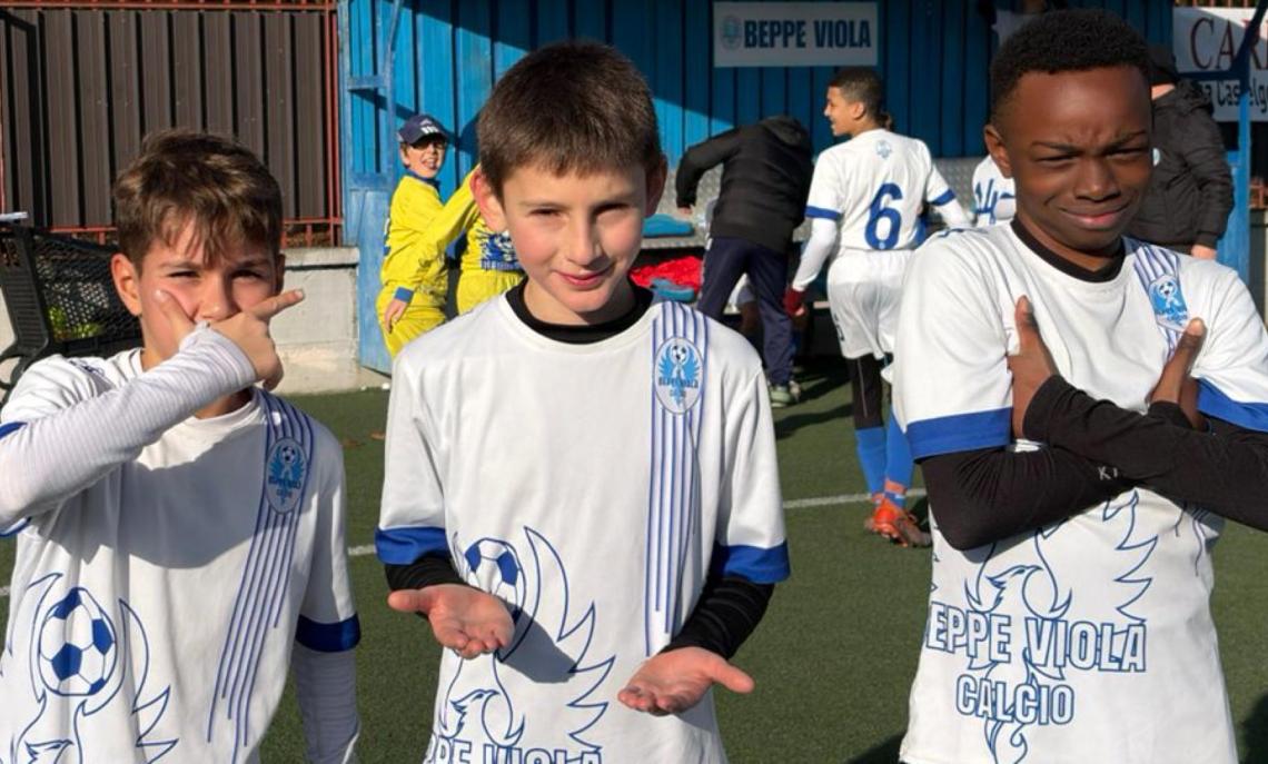 Beppe Viola Esordienti B, Leonardo Foti, Roberto Tudor Pintea e Samuel Akahomhen i marcatori del match tra Beppe Viola e Villarbasse 