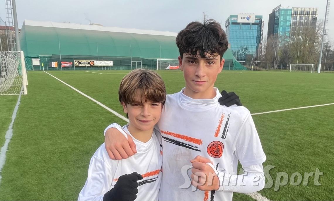 Mattia Barbarino, Alex Frattolillo; FRANCO SCARIONI UNDER 14