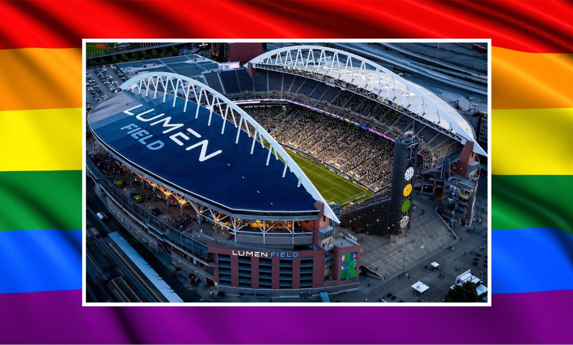 Ci sarà un arcobaleno  sulla partita Iran–Egitto a Seattle, durante il Mondiale di Calcio 2026