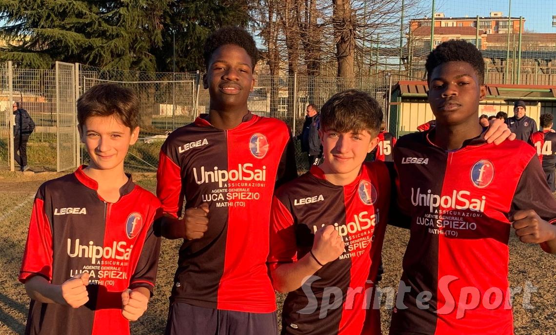 Alfonso Vuolo, Ahmed Masuru, Raffaele Mazzotta, Mohamed Masuru VDL Fiano Plus Under 14