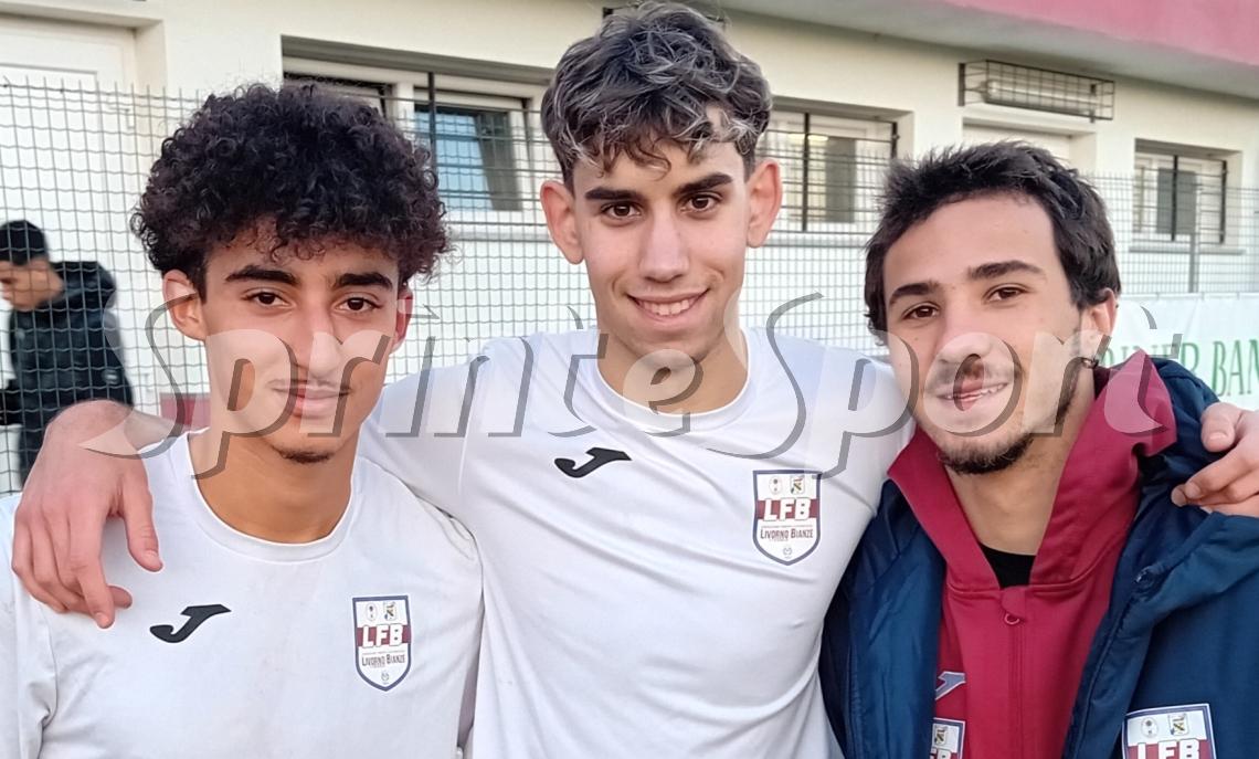 LIVORNO BIANZÈ-CIGLIANO UNDER 19 - IMRAN AIT AOMAR ANDREA CORBELLARO LUCA FRANCHIN