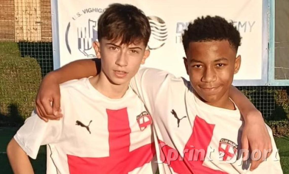 Claudio Zucco e Elhadj Camara • Club Milano