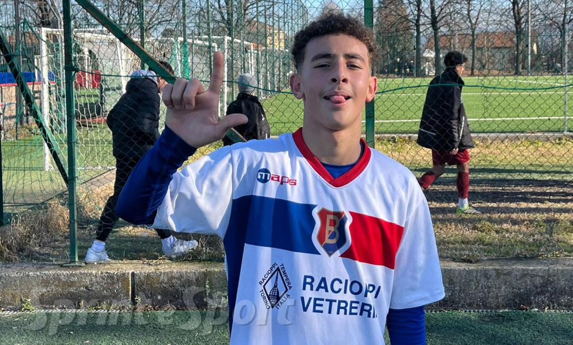 Regionali Piemonte Under 15, Barcanova-Rivarolese 1-0, l'autore del gol della vittoria Hamza Sadraoui