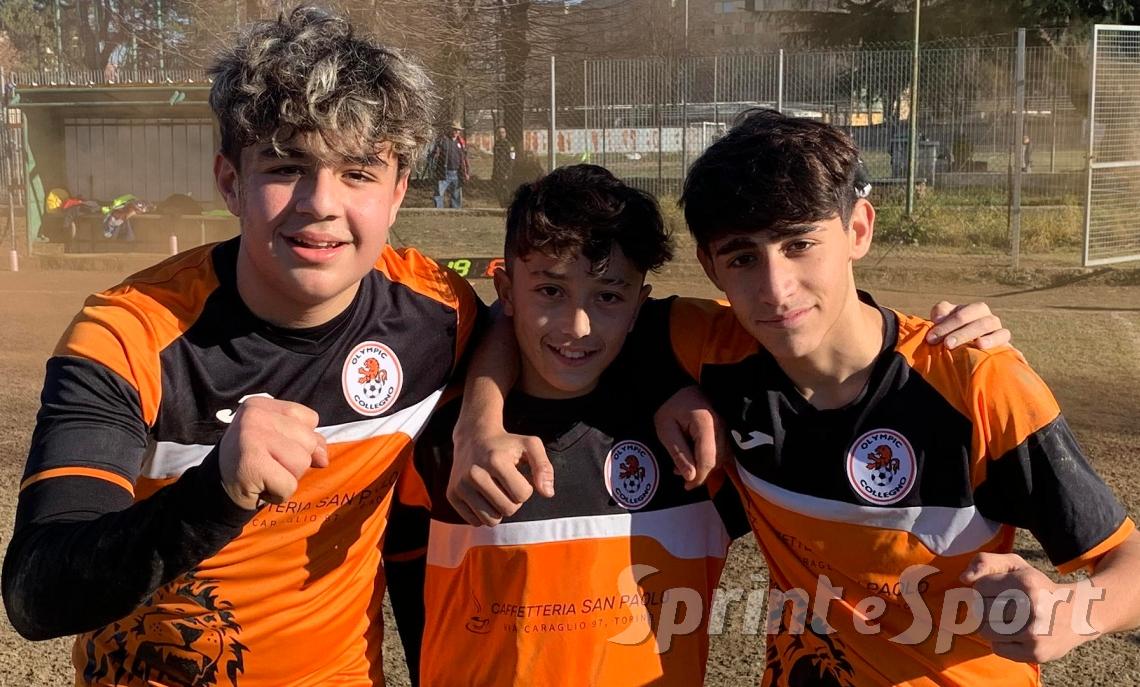 Alessandro La Barbera, Andrea Sannino e Marco Marrazzo Olympic Collegno under 15 Torino