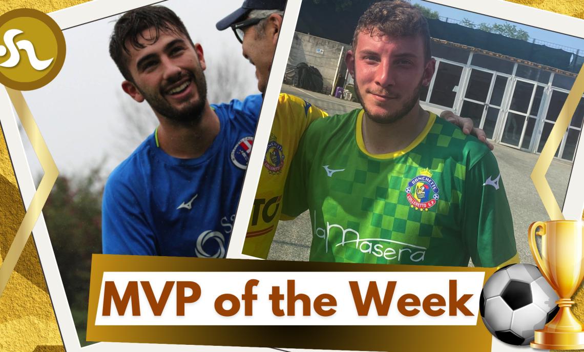 MVP DILETTANTI PIEMONTE NICOLO' LANDORNO E FEDERICO CHIAPPINO