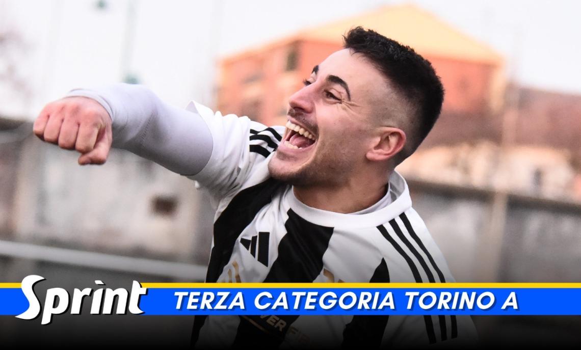 Terza Categoria Piemonte, Torino Girone A - in foto Emanuele Naso, Settimo Academy (foto Cassar&agrave;)
