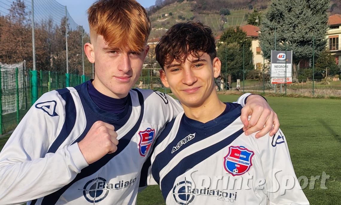 UNDER 15 &Eacute;LITE VIRTUS CISERANO BERGAMO &bull; Andrea Bonomi e Cristian Socci