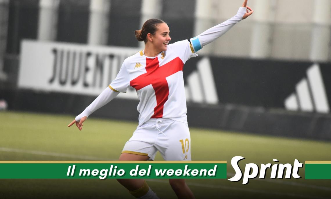 PRIMAVERA 1 FEMMINILE: in foto la numero 10 del Genoa Ilaria Matzedda