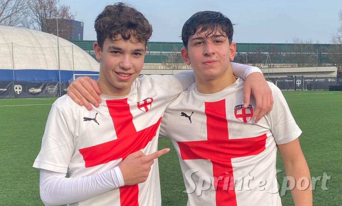 Francesco Cellamare e Mirko Mongelli &bull; CLUB MILANO UNDER 16