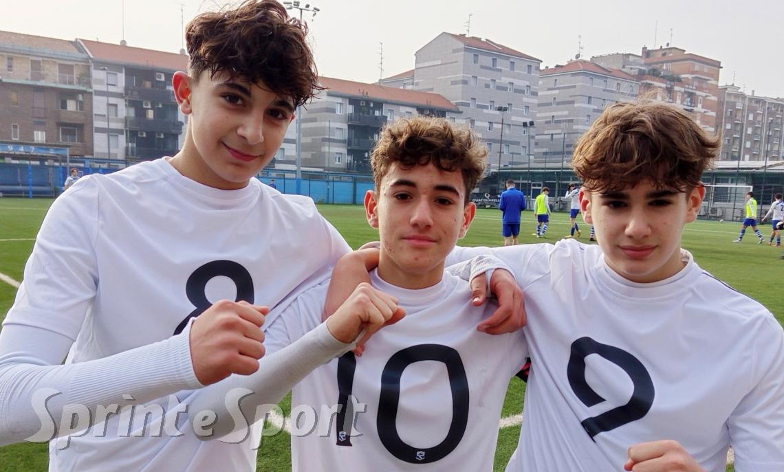 UNDER 15 ORIONE &bull; Tommaso Cantaluppi, Samuel Prync e Leonardo Zecchin