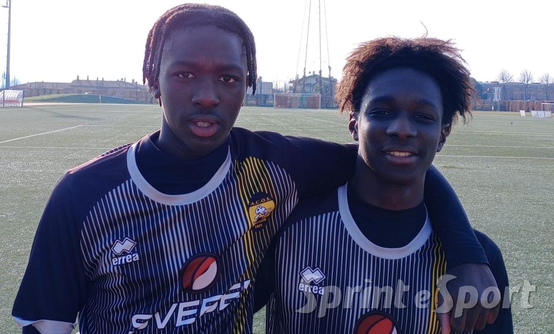 UNDER 17  ACOS TREVIGLIO &bull; Serigne Fallou Gueye e Mouhammed Diouf