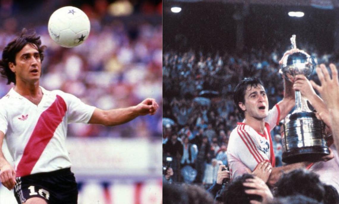 Molto prima di Ronaldinho, usava il "no-look" come un&rsquo;arma, non come un trucco; storia del capitano che ha vinto tutto con la maglia del River Plate e ha sfidato la morte alla Bombonera