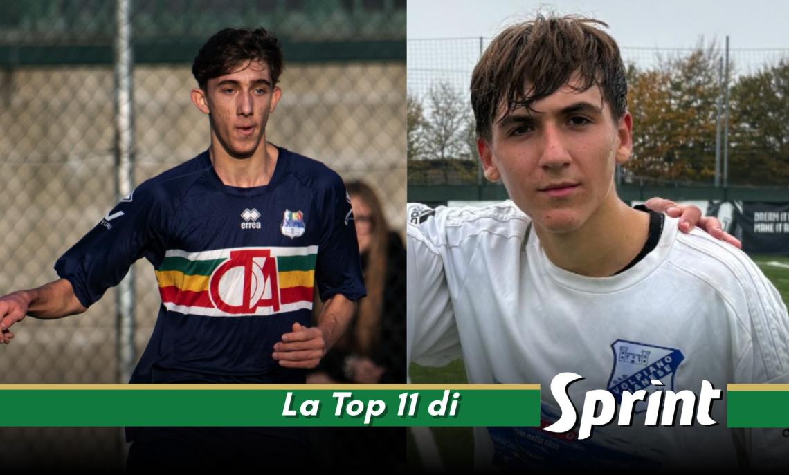 Under 17 Piemonte &bull; I protagonisti della stagione: Cristian Cinti (Pro Eureka) e Alessandro Roncarolo (Volpiano)