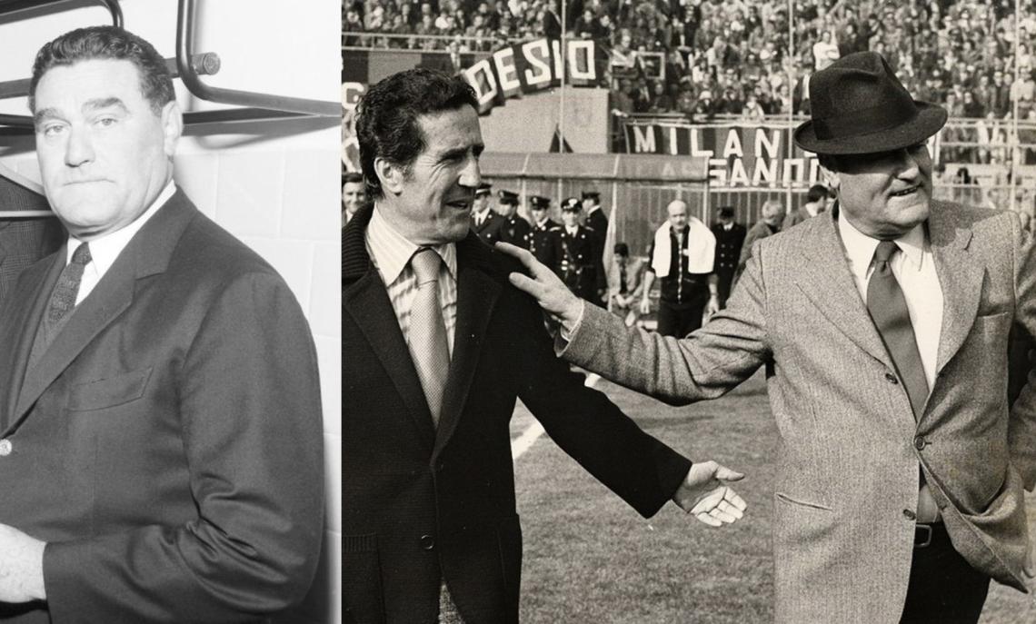 Nereo Rocco e insieme a Herrera