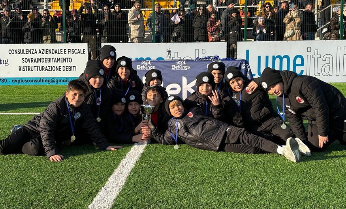 Il gelo non li ha fermati: piccola grande vittoria per i "baby bulldogs" classe 2015