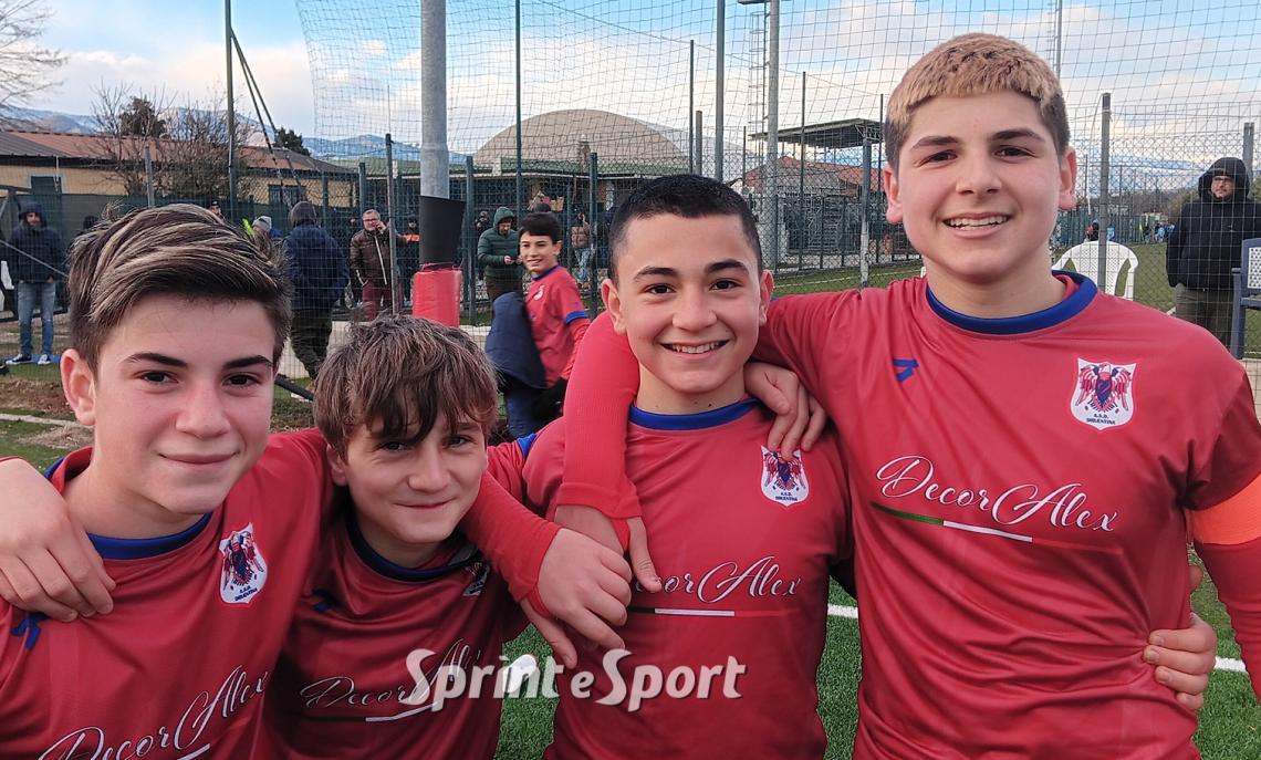 Under 14 Provinciali Torino Druentina-Atletico CBL 4-1: i marcatori per la Druentina Antonio De Feo, Mattia Fontana, Tommaso Triolo e Denis Bizom