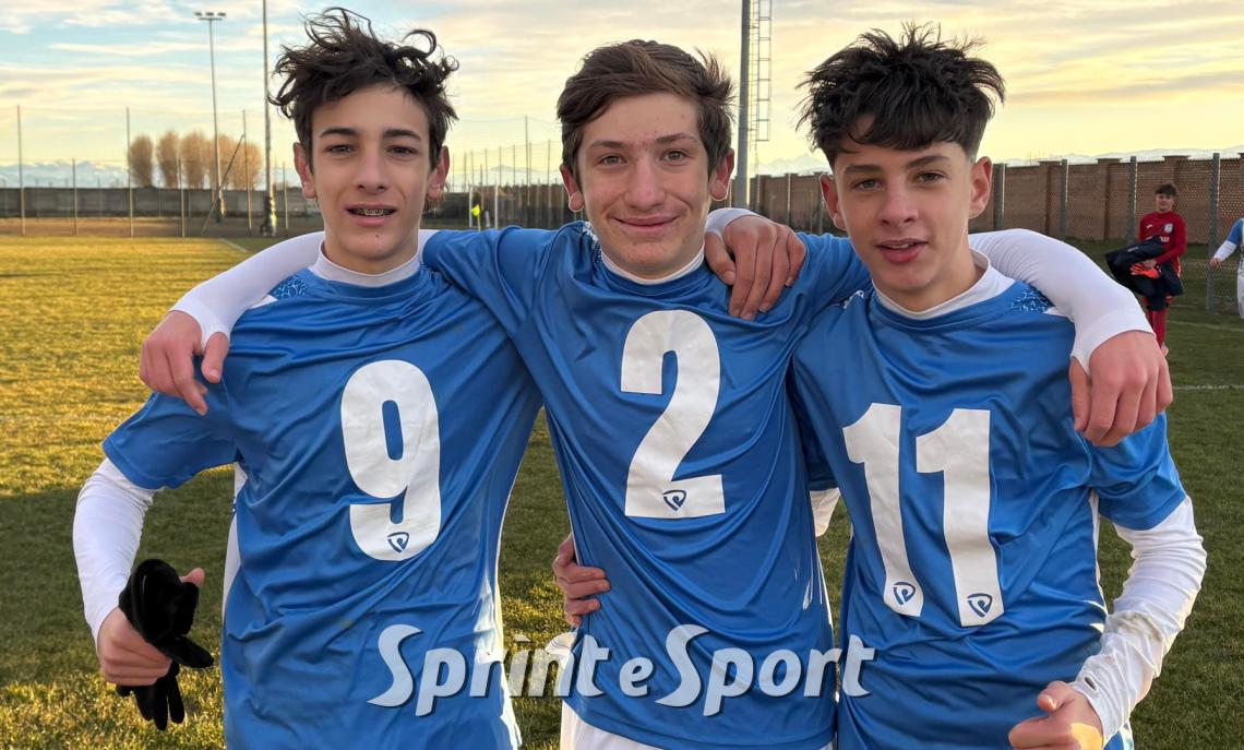 Provinciali Under 14 Pinerolo, None-Tetti Rivalta 7-1: Micanti Gabriele, Armari Stefano e Mo Pietro