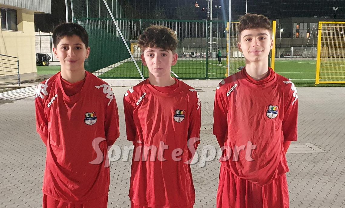 Under 14 Regionali, Girone A: Pro Eureka-Union Novara 4-1: Lorenzo Aceto, Davide Mantione, Emanuele Genco