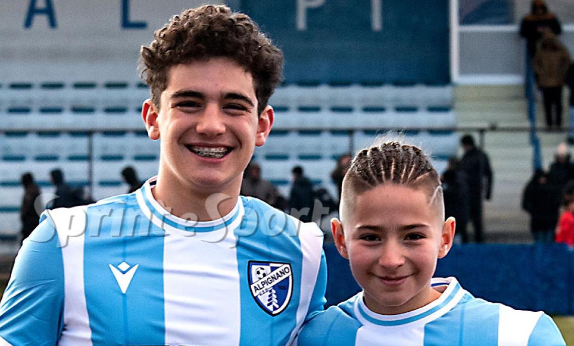 Regionali Piemonte Under 14 Alpignano-Pozzomaina 2-0 &bull; Simone Benetti e David Ionut Enea