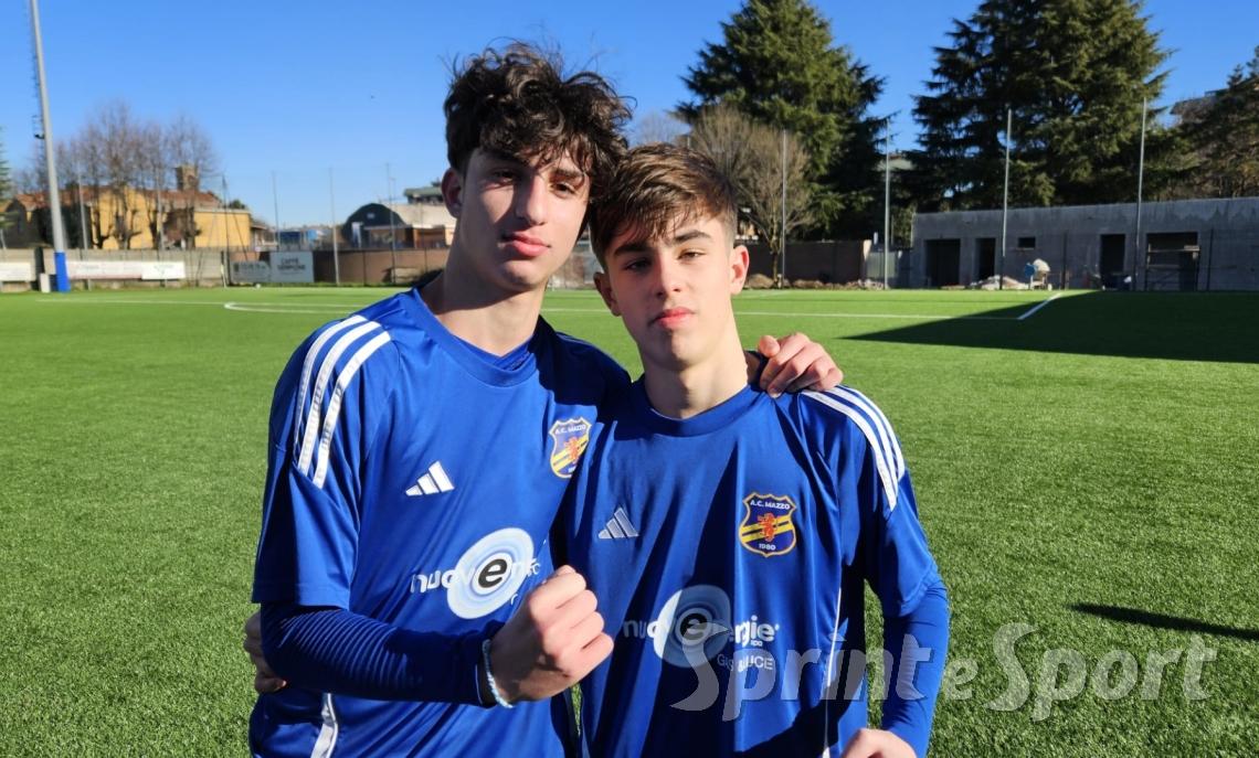 Andrea Liberali e Federico Cannav&ograve; &bull; MAZZO UNDER 16