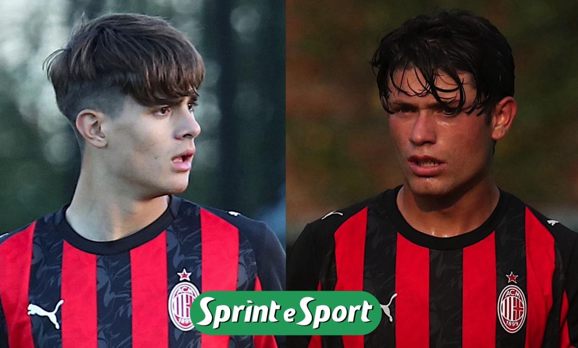Daniele Petrone e Simone Batistini; MILAN UNDER 18