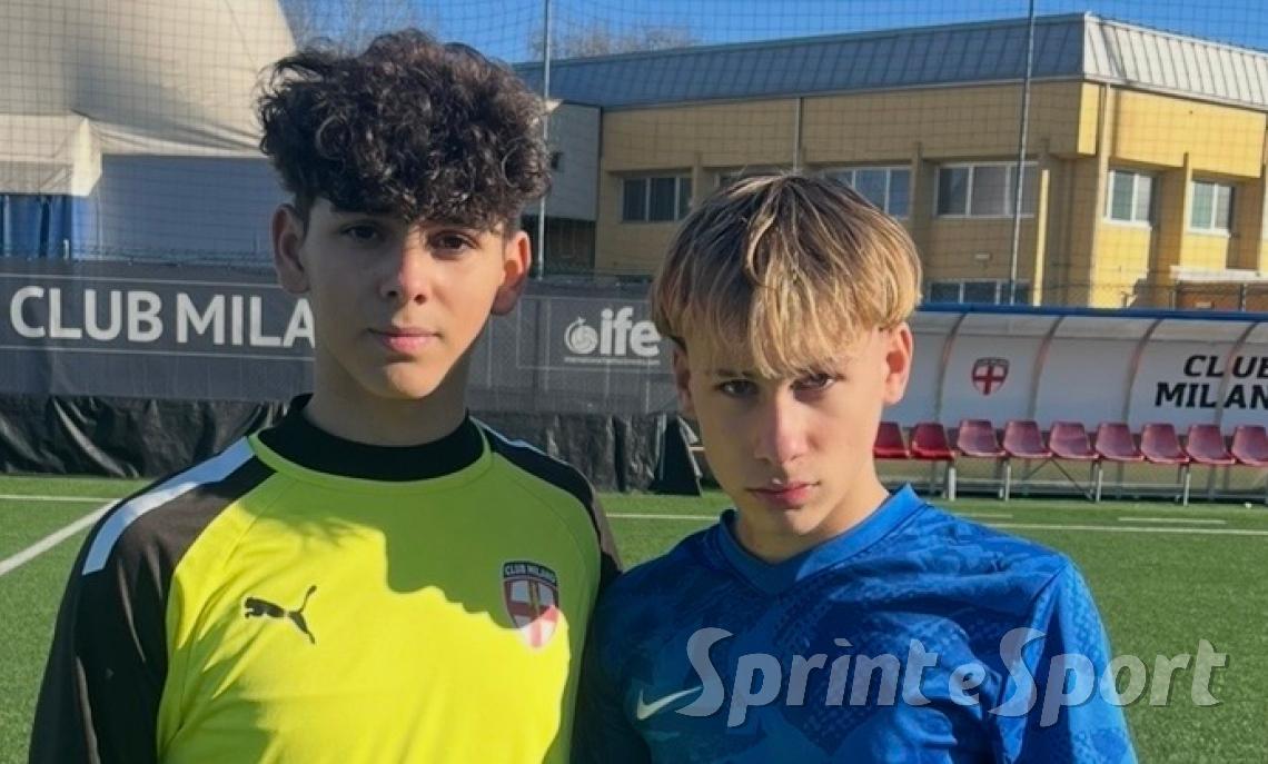 UNDER 15 &Eacute;LITE CLUB MILANO-ACCADEMIA INTER &bull; Gli eroi di giornata: Pirastru e Vitagliano 
