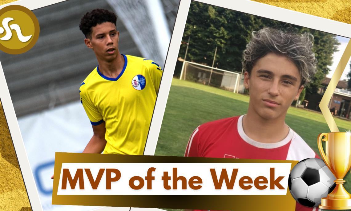 Under 16 Piemonte &bull; I protagonisti della settimana: Idriss Attya (Borgaro) e Davide Palumbo (Asti)