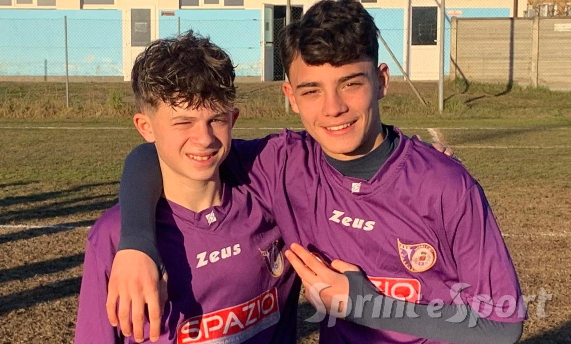 Simone Merola e Andrea Meloni San Maurizio - Settimo 1-2 Torino Under 14