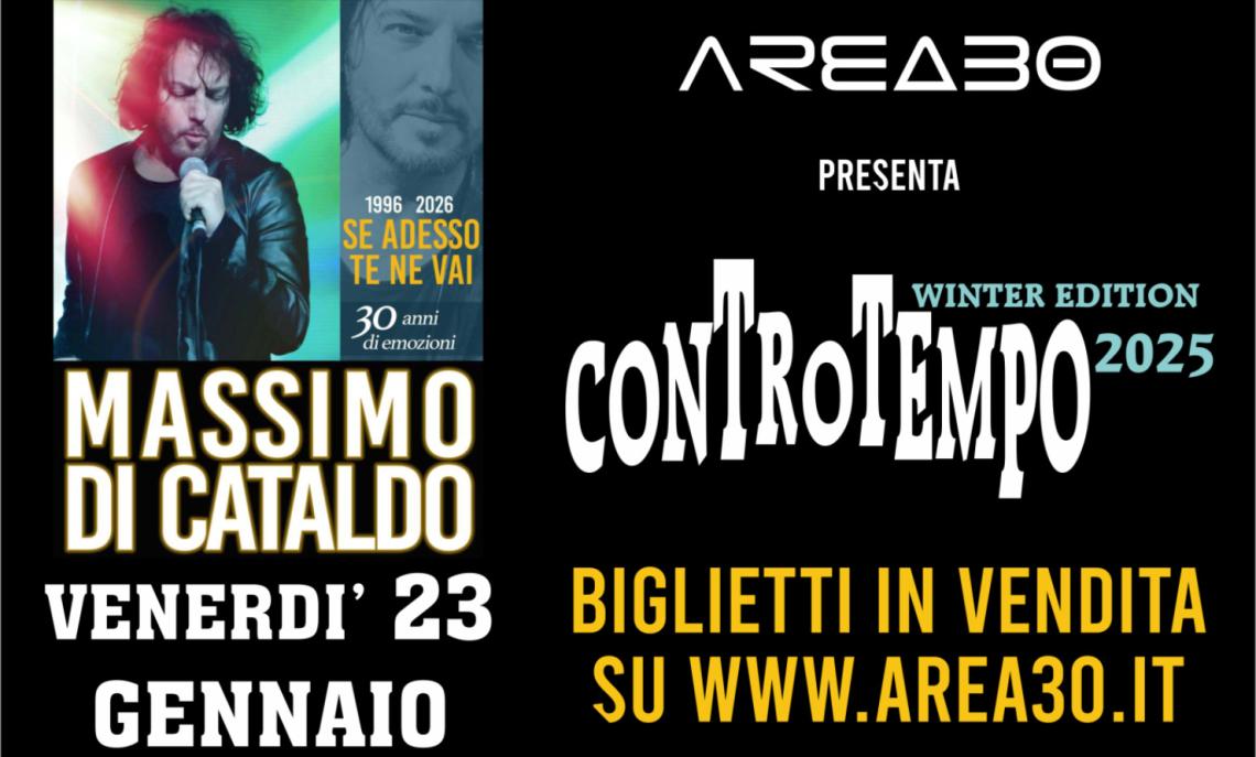 Massimo Di Cataldo in concerto