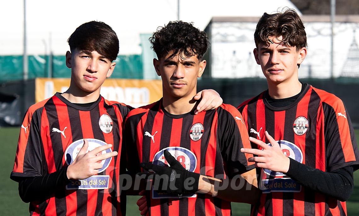 Regionali Pimeonte Under 15 Girone E Cbs-Asti 3-0. I migliori della gara: (da sinistra) Nicol&ograve; Brienza, Adam Razak e Giovanni Rossignolo. Foto di Luigi Bardella.